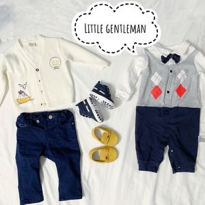 Baby boy clothing and shoes